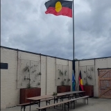 cannery aboriginal flag