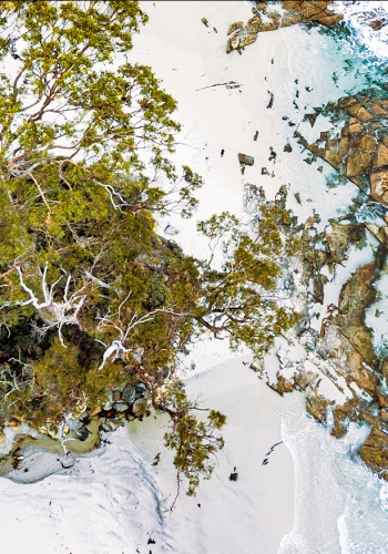 Bruny Island Arial
